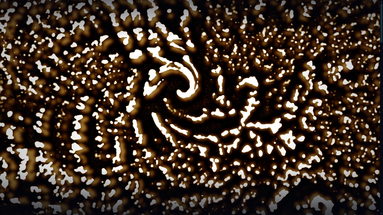 Biology-inspired diffusion fields that evolve with every beat.